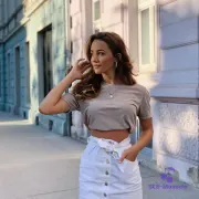 Фото анкеты: эскорт-модель Ангелина: 20 лет, Москва, Хорошёвский, стройная, шатенка, 168 см, снимок 2